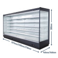 Neueste Remote Multi-Deck Chiller Supermarkt Kühlschrank
